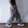see-through × realtree camouflage super wide pants