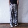 glossy silver double slacks