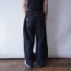 FASHION NOVA black overdye "New MONSTER ENERGY" color gimmick wide pants