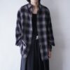 beautiful rare color shadow check shirt