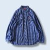 【Dickies】real "BORO" beautiful color check western shirt