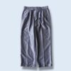 glossy silver double slacks
