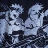 “ナルトとサスケの激闘” print tee