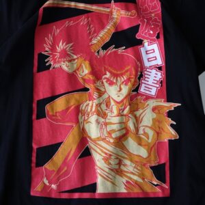 “幽助と飛影のツーショ” double side print tee