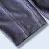 glossy silver double slacks