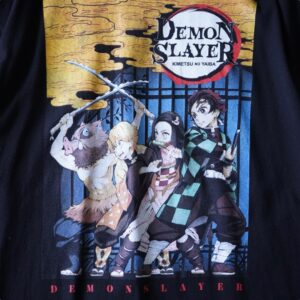 “鬼滅初期メン勢揃い” print tee