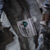 see-through × realtree camouflage super wide pants