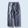 glossy silver double slacks
