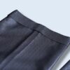 glossy silver double slacks