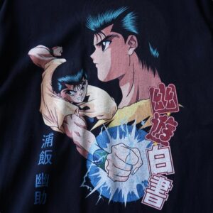 “幽助の大判ピン” official print tee