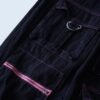FASHION NOVA black overdye "New MONSTER ENERGY" color gimmick wide pants