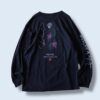 “イタチでロンTでバックヒット” official double side print L/S tee