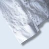 oversized white lace sheer shirt
