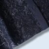 oversized mode black lace shirt