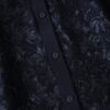 oversized mode black lace shirt