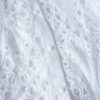 oversized white lace sheer shirt