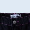 FASHION NOVA black overdye "New MONSTER ENERGY" color gimmick wide pants