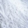 oversized white lace sheer shirt