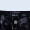 oversized monotone camouflage cargo denim pants