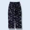 oversized monotone camouflage cargo denim pants