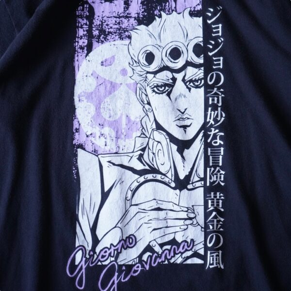“ジョジョ5部ジョルノのピン” official print tee