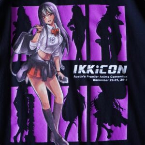 “IKKiCONギャルモチーフ” official print tee