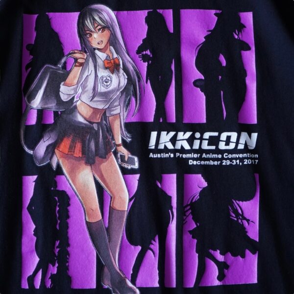 “IKKiCONギャルモチーフ” official print tee