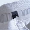 【NIKE】glossy white × blue side line track pants
