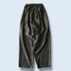 glossy green gold shrink easy wide pants