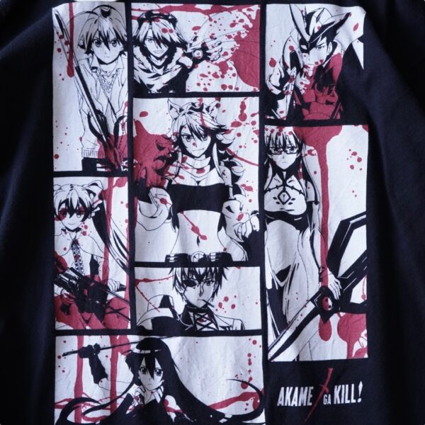 “アカメが斬る極上コマ割り” official print tee