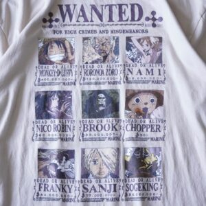 “ワンピース懸賞金一覧” official print tee