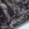 oversized realtree camouflage mesh see-through parka