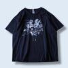 “ナルトとサスケの激闘” print tee