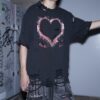 "Dark Side" heart crush tee