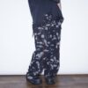 "刺繍 × 迷彩" Y2K embroidery damage wide pants