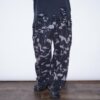 "刺繍 × 迷彩" Y2K embroidery damage wide pants