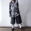 【Remake】White × Twinkle Black Ribbon Loose Socks