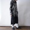 【Remake】White × Twinkle Black Ribbon Loose Socks