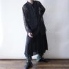 【Remake】Green × Glossy Black Ribbon Loose Socks