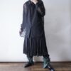 【Remake】Green × Glossy Black Ribbon Loose Socks