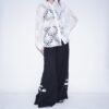 "China x Hakama Pants" multi color × "白孔雀"