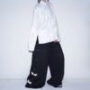 "China x Hakama Pants" double "白孔雀"