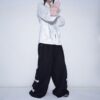 "China x Hakama Pants" double "白孔雀"