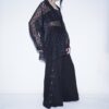 "China x Hakama Pants" green × "黒孔雀"