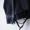 "ANARCHY" oversized black × fade white remake L/S tee