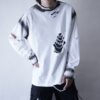 "ANARCHY" hard crush L/S tee