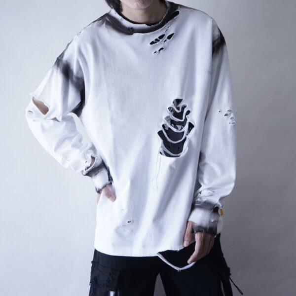 "ANARCHY" hard crush L/S tee