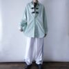 "China × Crash" RalphLauren green shirt