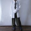 "China × Crush" RalphLauren white × navy shirt