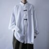 "China × Crush" RalphLauren white × navy shirt
